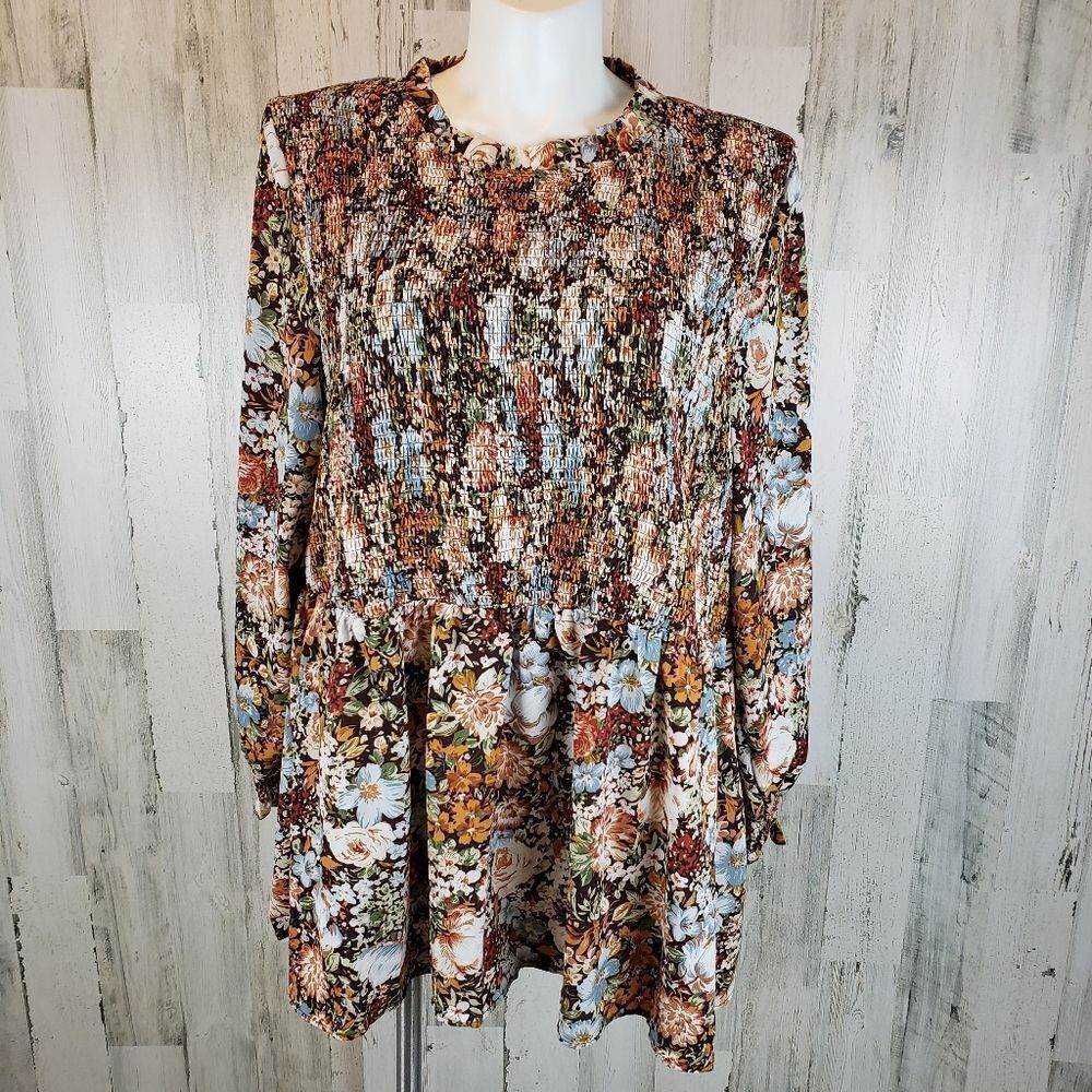 BloomChic Cottagecore Floral Top Sz 26